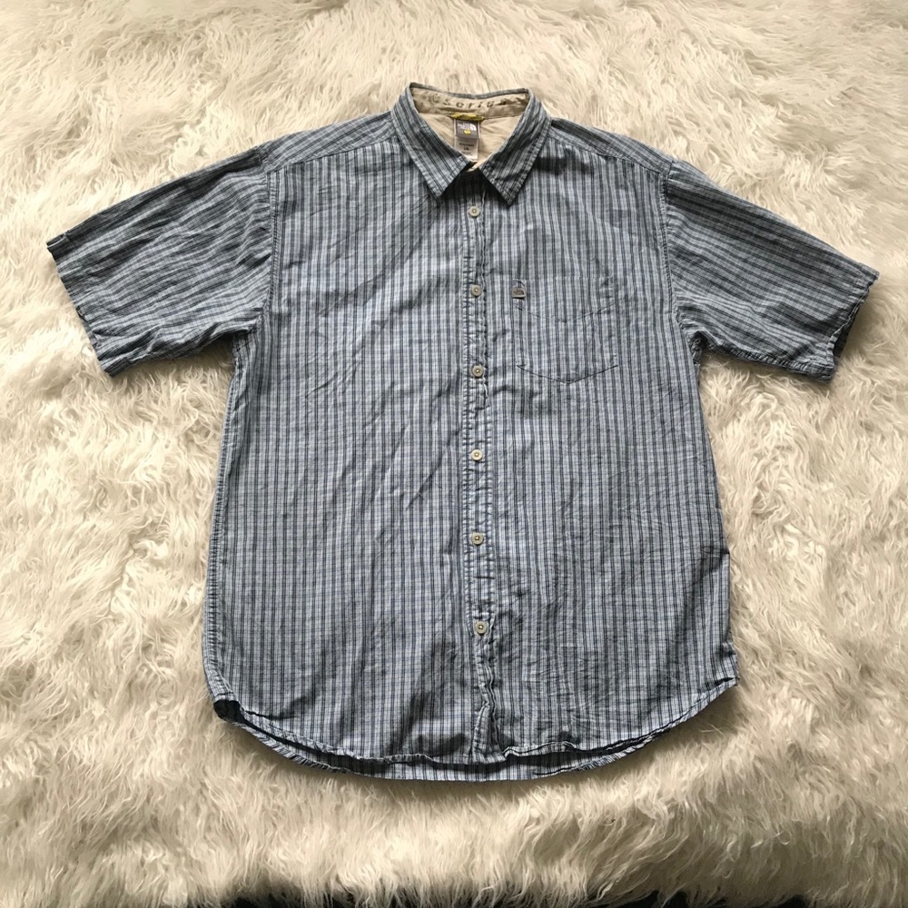 NORTH FACE A5 SERIES CHECK PLAID BUTTON DOWN SHIRT‎